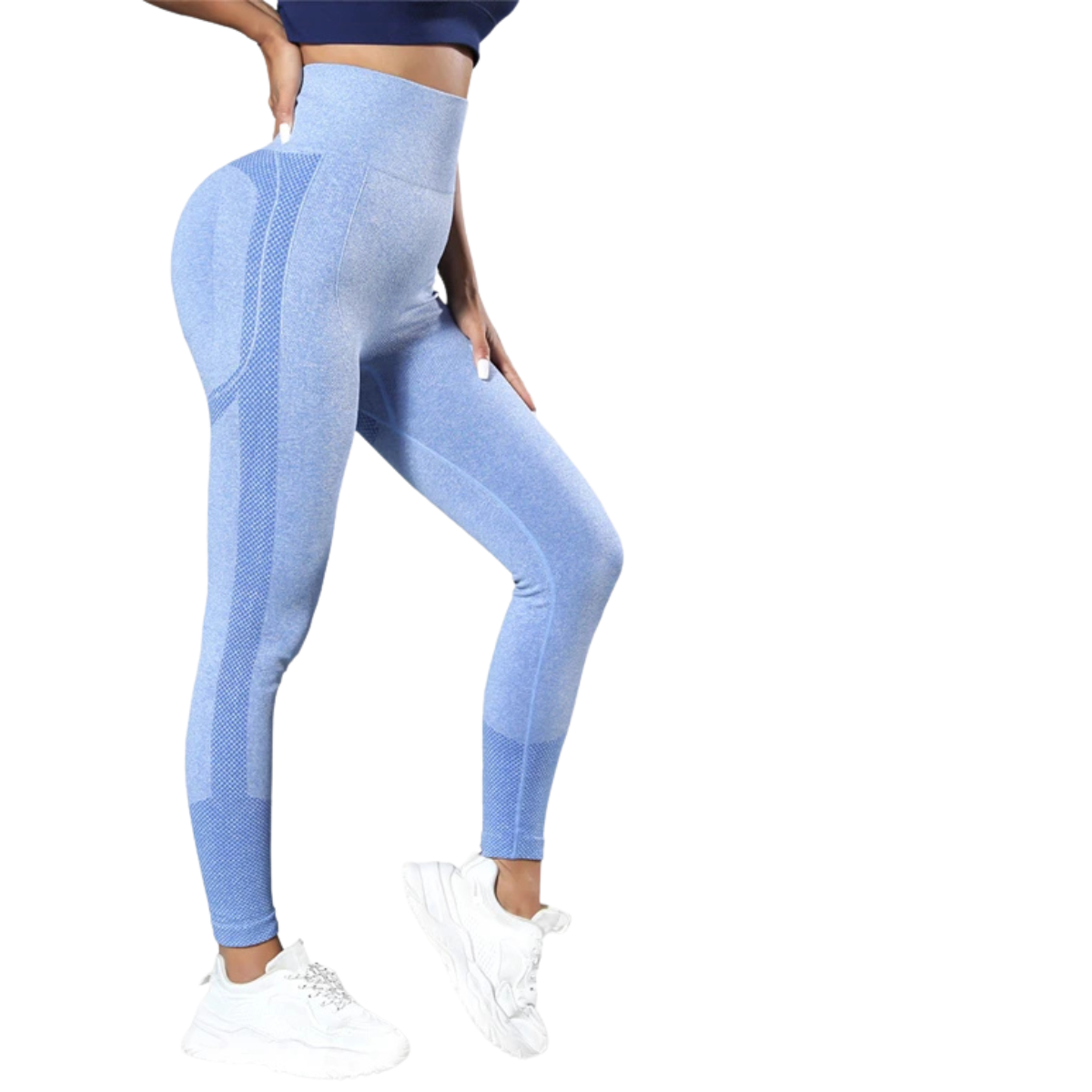 Legging Feminina de Yogaz – Calça Fitness Estilo Brasileiro para Academia e Treino