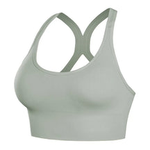 Top Esportivo Feminino – Shockproof, Acolchoado, Push Up, Sem Costura, Secagem Rápida