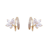 Brincos Femininos Flor Pérola – Nova Coleção Primavera/Verão