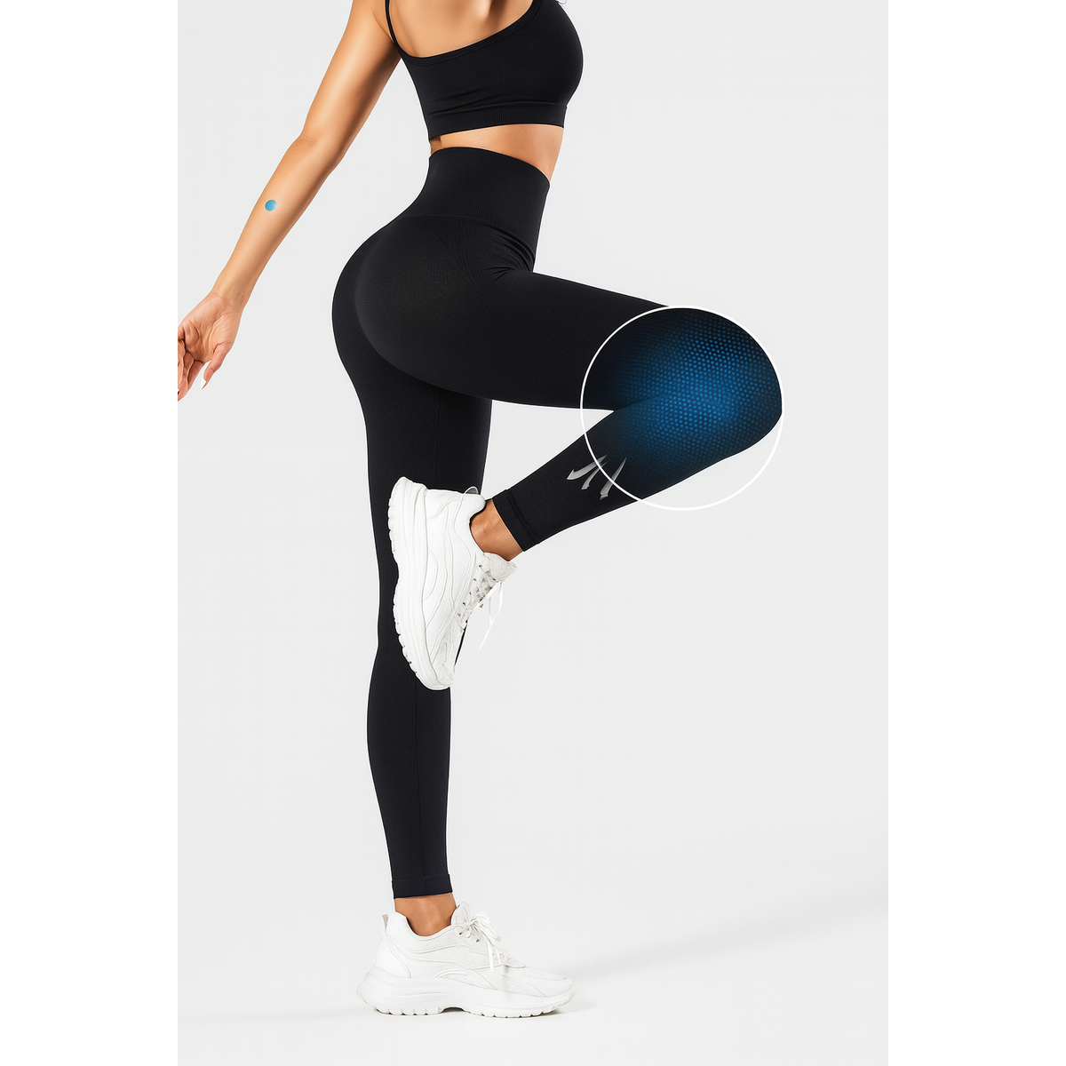 Legging Feminina de Yogaz – Calça Fitness Estilo Brasileiro para Academia e Treino